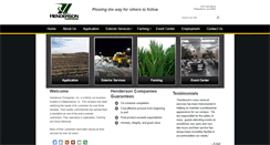 Desktop Screenshot of hendersoncorp.com