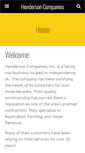 Mobile Screenshot of hendersoncorp.com